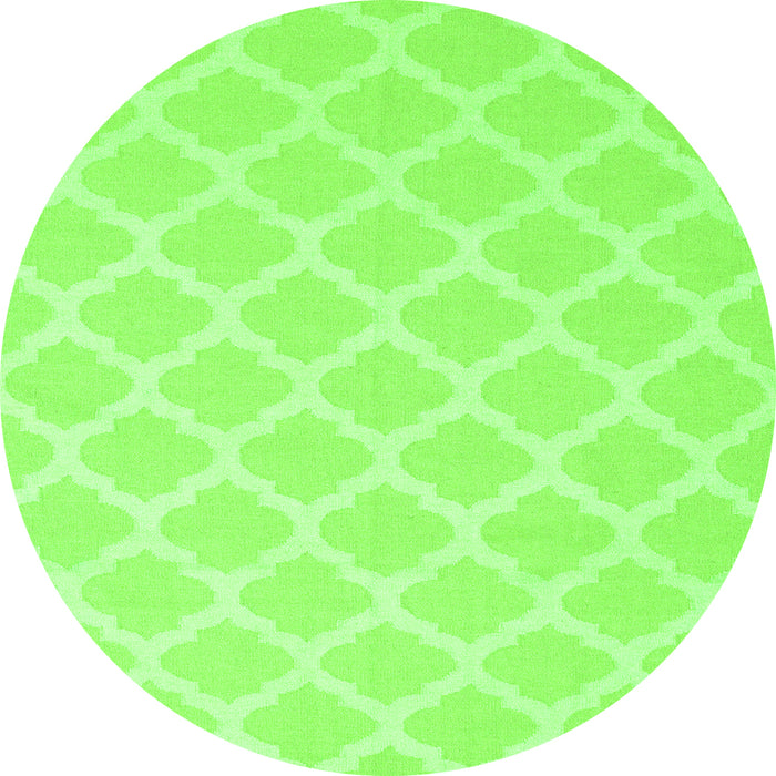 Square Trellis Green Modern Rug, con2271grn