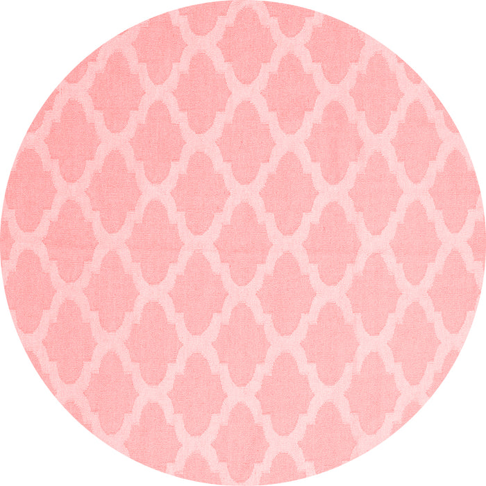 Machine Washable Trellis Red Modern Rug, wshcon2271red