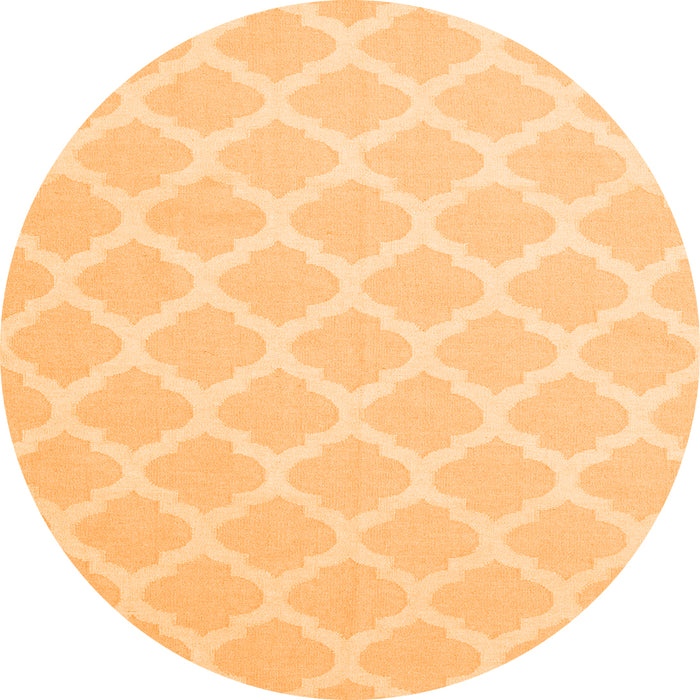Machine Washable Trellis Orange Modern Area Rugs, wshcon2271org