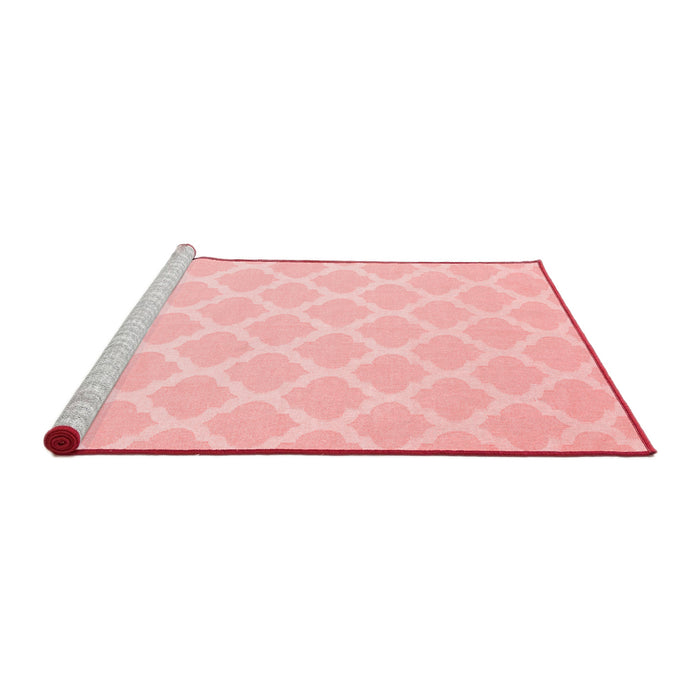 Modern Red Washable Rugs