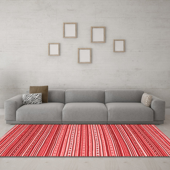 Traditional Red Washable Rugs
