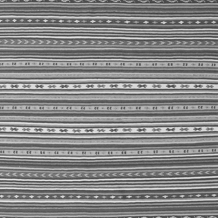 Serging Thickness of Machine Washable Oriental Gray Traditional Rug, wshcon2272gry