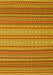 Machine Washable Oriental Yellow Traditional Rug, wshcon2272yw