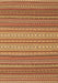 Machine Washable Oriental Brown Traditional Rug, wshcon2272brn