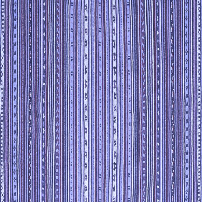 Square Oriental Blue Traditional Rug, con2272blu