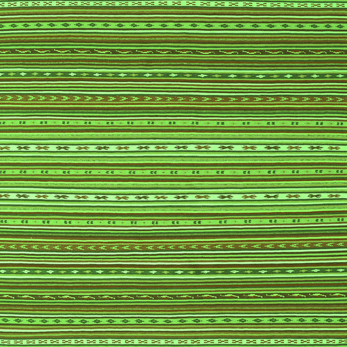 Serging Thickness of Oriental Green Traditional Rug, con2272grn