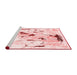 Modern Red Washable Rugs