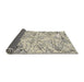 Thickness of Contemporary Army Brown Modern Rug, con2275