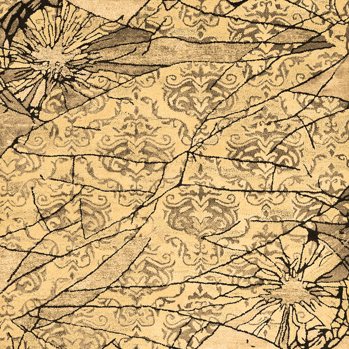 Abstract Brown Contemporary Rug, con2275brn