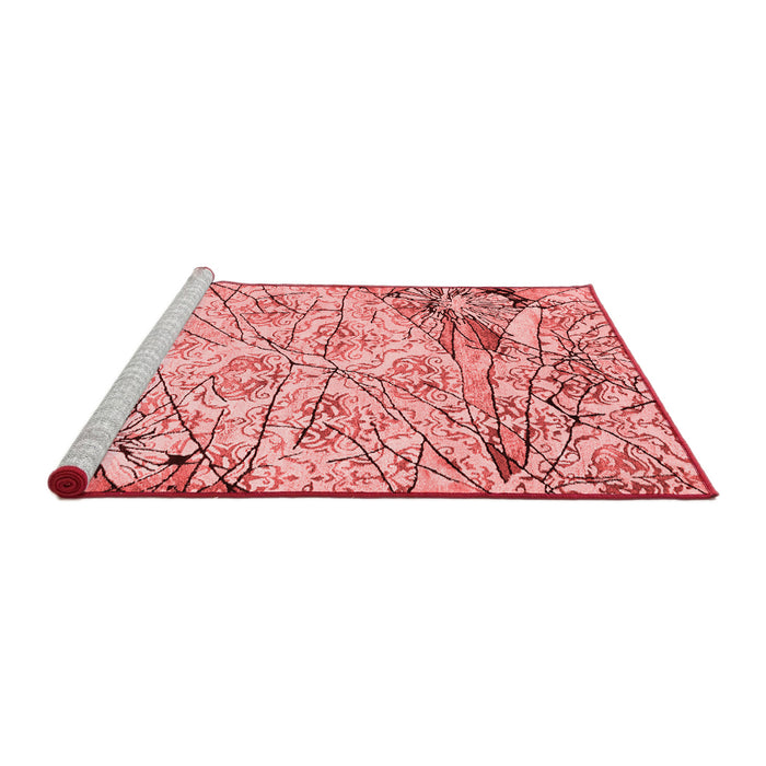 Contemporary Red Washable Rugs