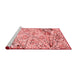 Contemporary Red Washable Rugs