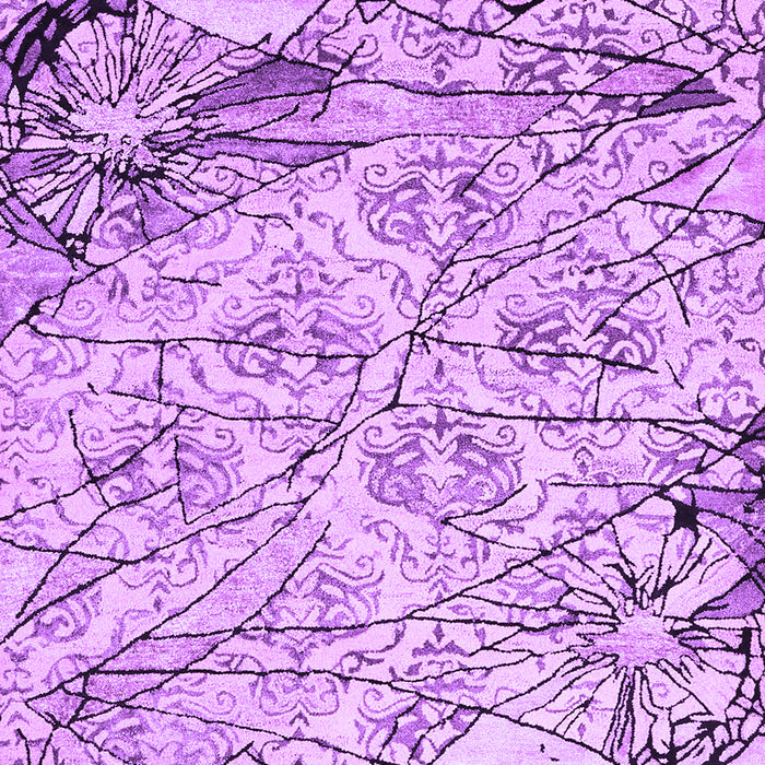 Abstract Purple Contemporary Rug, con2275pur