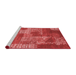 Transitional Red Washable Rugs