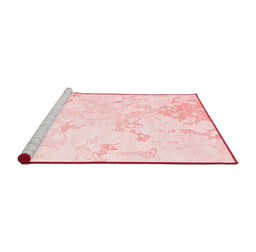 Contemporary Red Washable Rugs