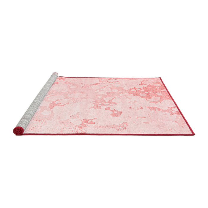 Contemporary Red Washable Rugs