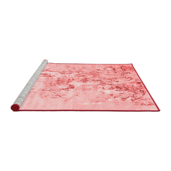 Contemporary Red Washable Rugs