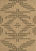 Abstract Brown Contemporary Rug, con2279brn