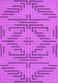 Abstract Pink Contemporary Rug, con2279pnk