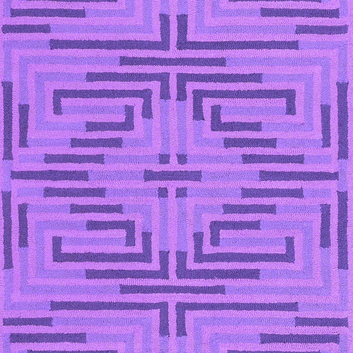 Machine Washable Abstract Purple Contemporary Area Rugs, wshcon2279pur