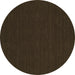 Round Machine Washable Abstract Brown Contemporary Rug, wshcon227brn