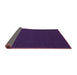 Sideview of Abstract Purple Contemporary Rug, con227pur