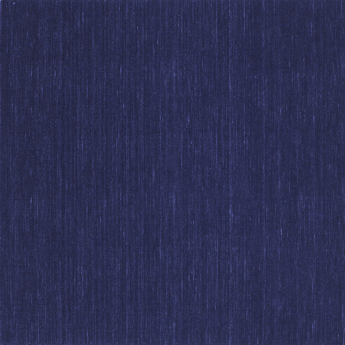 Square Abstract Blue Contemporary Rug, con227blu