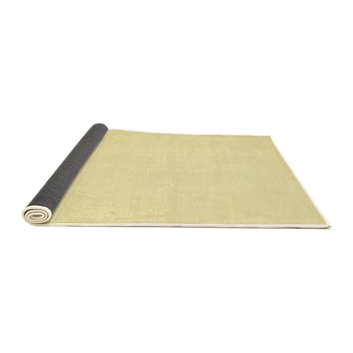 Thickness of Contemporary Mustard Yellow Modern Rug, con228