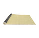 Thickness of Contemporary Mustard Yellow Modern Rug, con228