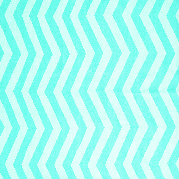 Square Solid Turquoise Modern Rug, con2280turq