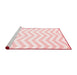 Modern Red Washable Rugs