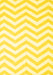 Machine Washable Solid Yellow Modern Rug, wshcon2280yw