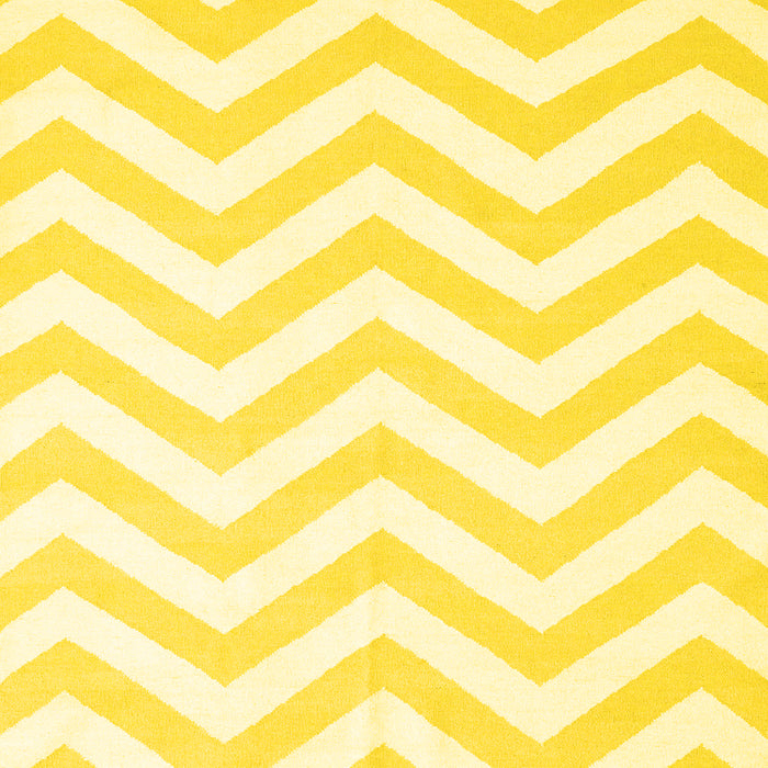 Solid Yellow Modern Rug, con2280yw