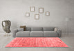 Contemporary Red Washable Rugs