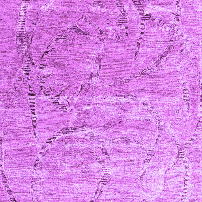 Abstract Purple Contemporary Rug, con2281pur