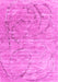 Abstract Pink Contemporary Rug, con2281pnk