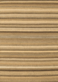 Abstract Brown Contemporary Rug, con2282brn