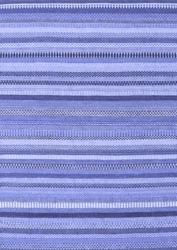 Abstract Blue Contemporary Rug, con2282blu