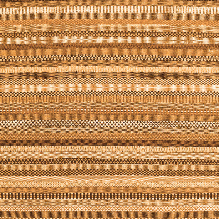 Abstract Orange Contemporary Rug, con2282org