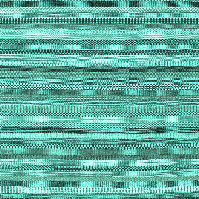 Machine Washable Abstract Turquoise Contemporary Area Rugs, wshcon2282turq