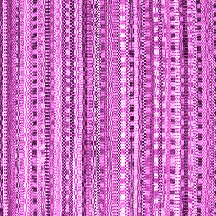 Square Abstract Pink Contemporary Rug, con2282pnk