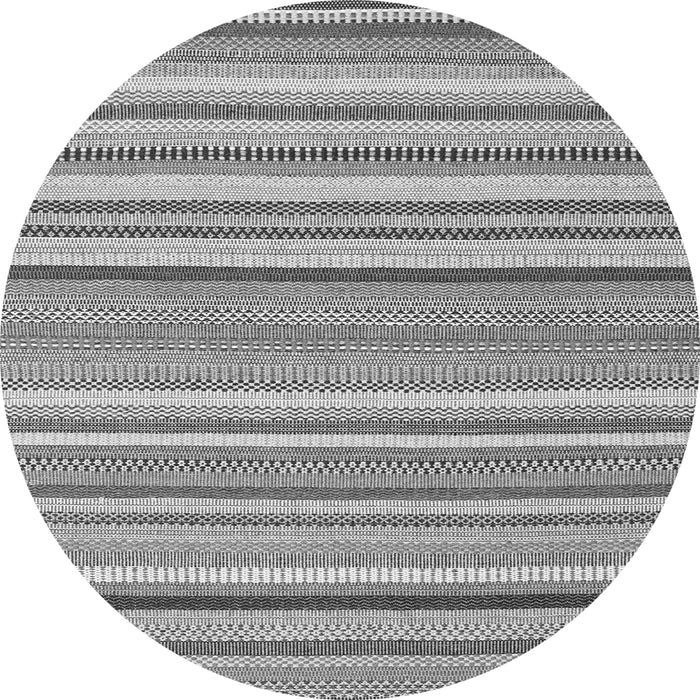 Machine Washable Abstract Gray Contemporary Rug, wshcon2282gry