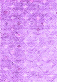 Abstract Purple Contemporary Rug, con2283pur