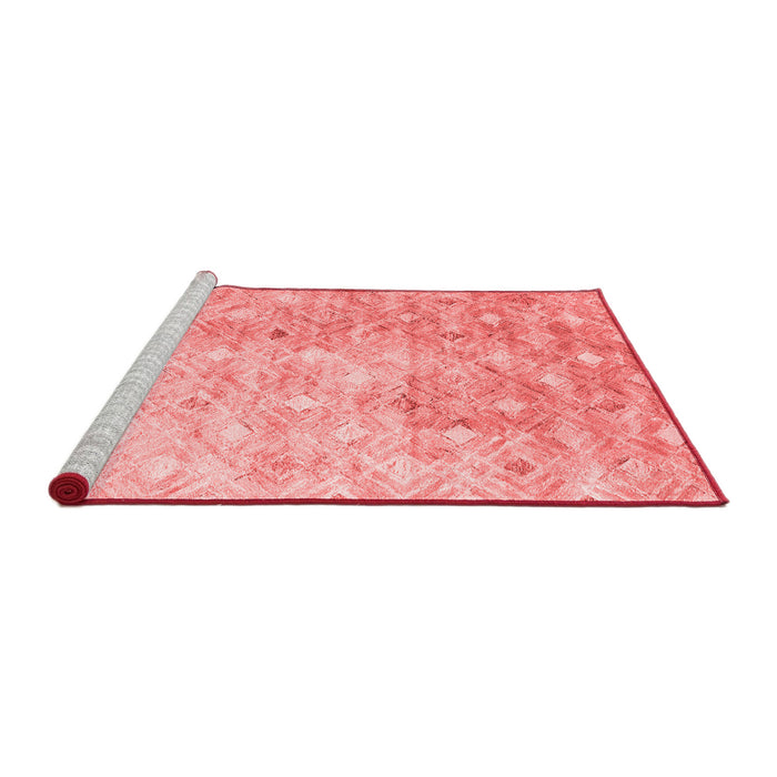 Contemporary Red Washable Rugs