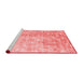 Contemporary Red Washable Rugs