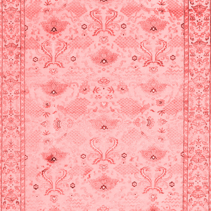 Abstract Red Contemporary Area Rugs