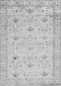 Abstract Gray Contemporary Rug, con2286gry