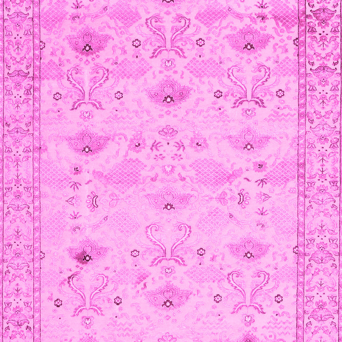 Abstract Pink Contemporary Rug, con2286pnk