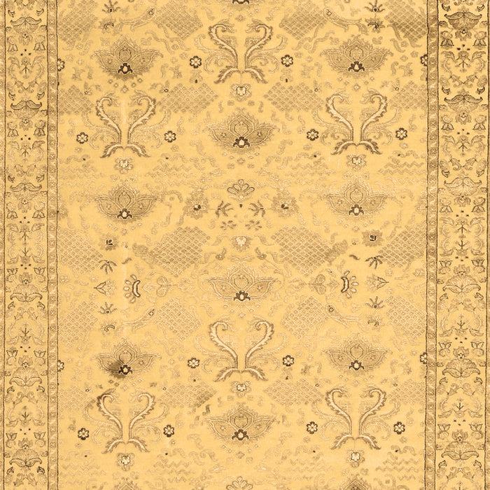 Machine Washable Abstract Brown Contemporary Rug, wshcon2286brn