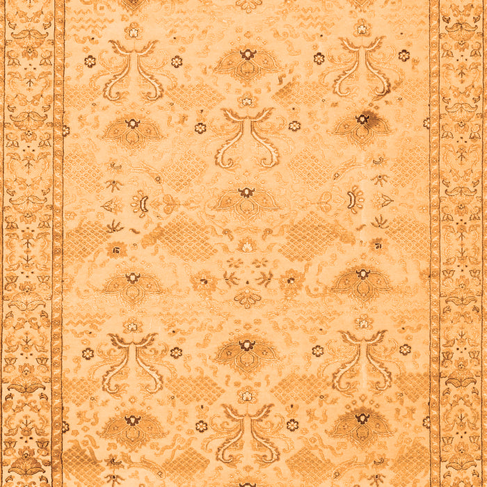 Serging Thickness of Machine Washable Abstract Orange Contemporary Area Rugs, wshcon2286org