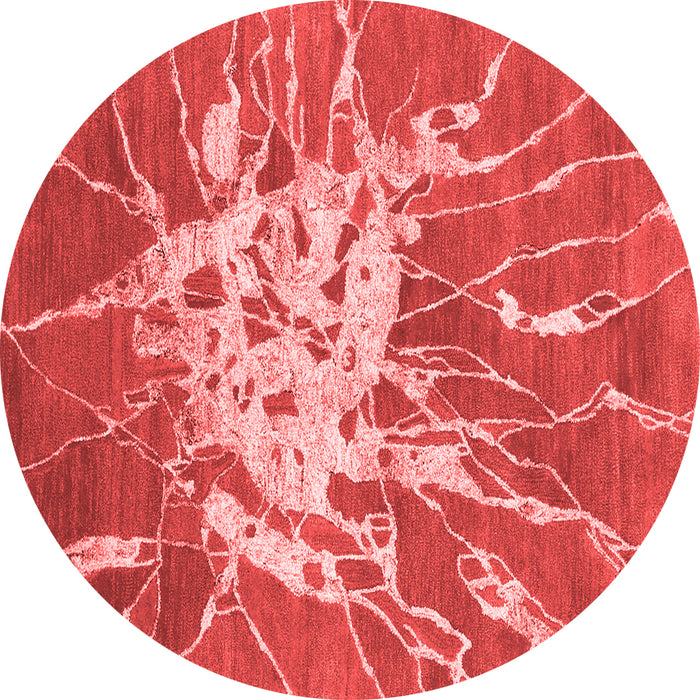 Abstract Red Contemporary Rug, con2287red